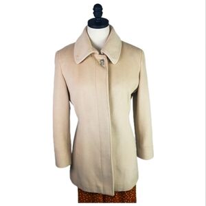 Calvin Klein Womens Angora/Wool Blend Coat Size 4